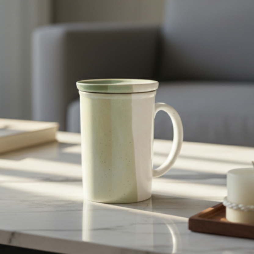 Misty Morning Mug with Lid 300 ml