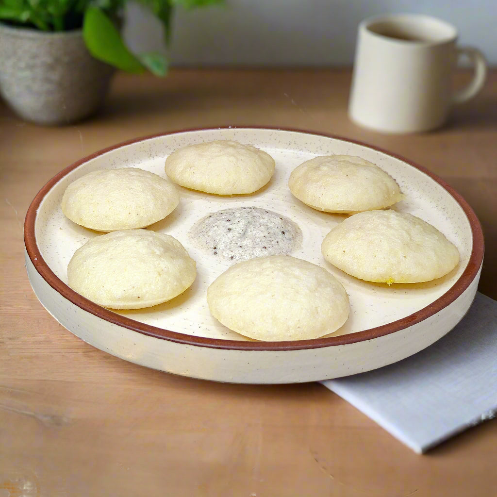 Canvas Dinner Plate cum Tray