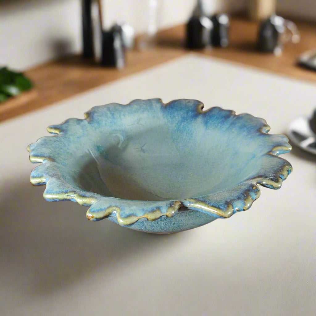 Fluted Dessert Serving Bowl