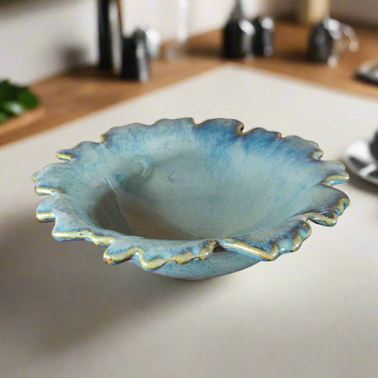 Fluted Dessert Serving Bowl