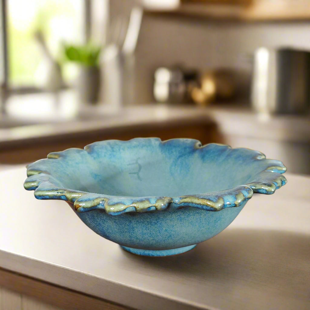 Fluted Dessert Serving Bowl