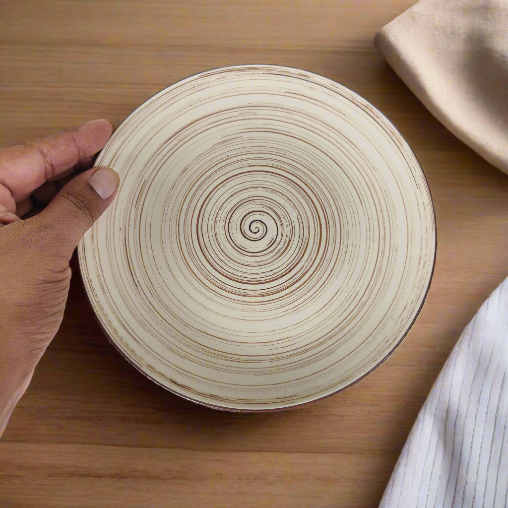 Faded Spiral Small Plate 7 inch