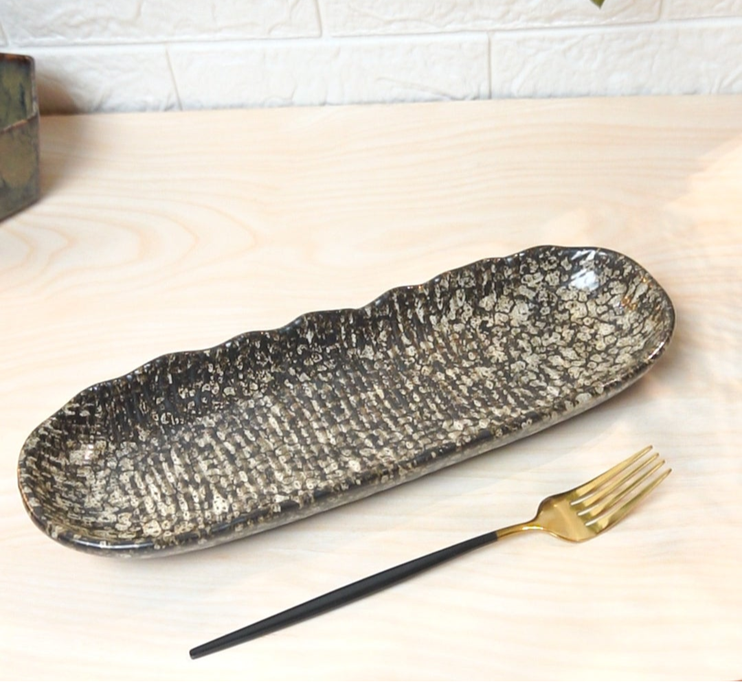 Stoneware Long Platter