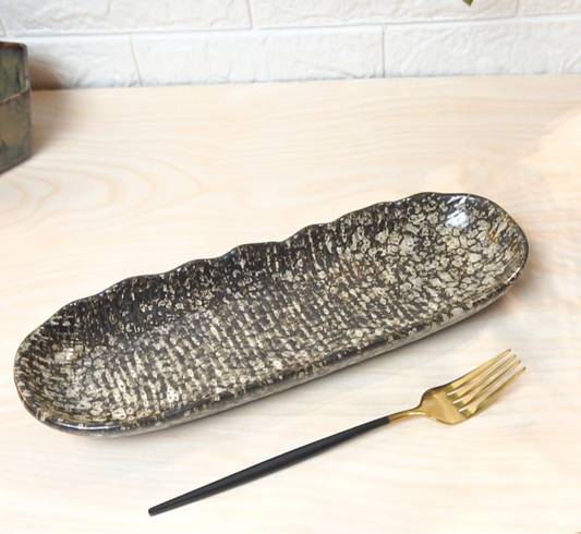 Stoneware Long Platter