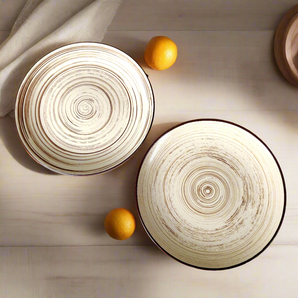 Faded Spiral Small Plate 7 inch