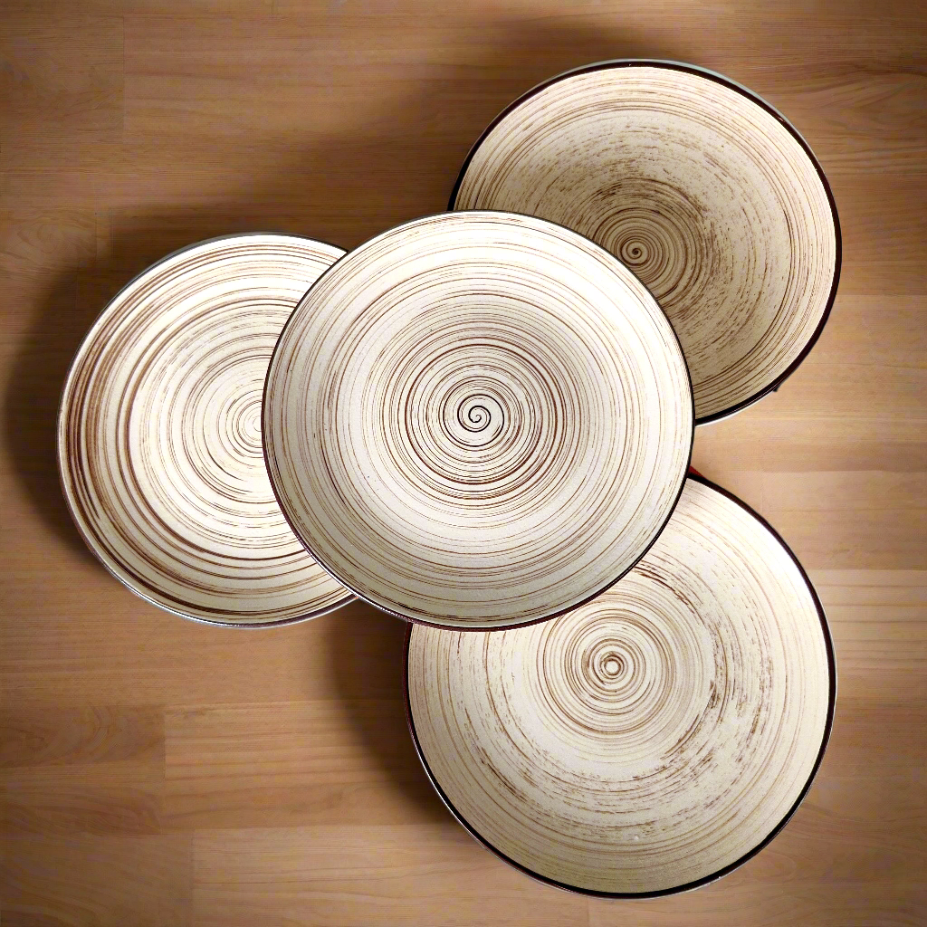 Faded Spiral Small Plate 7 inch