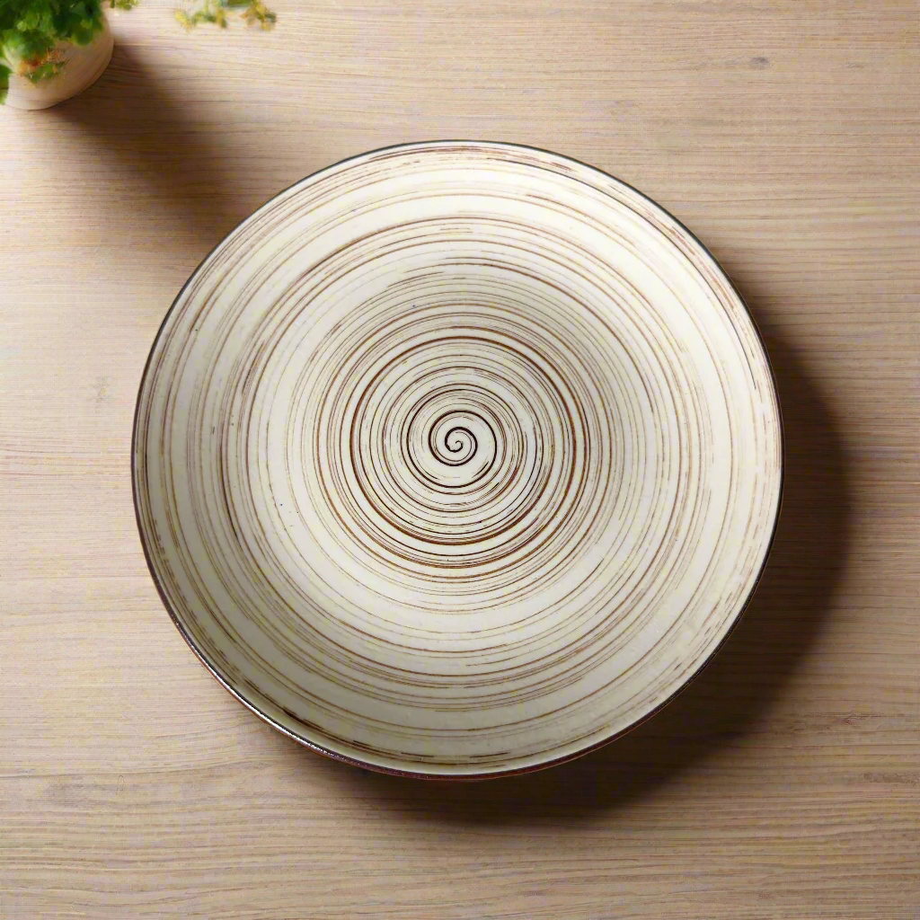 Faded Spiral Small Plate 7 inch