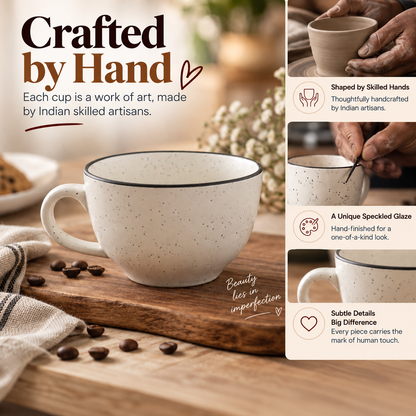 Ceramic Coffee Cup (320ml) | Cappuccino Cup