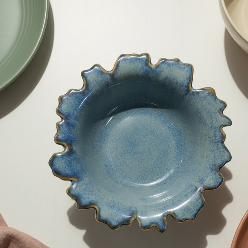 Fluted Serving Bowl