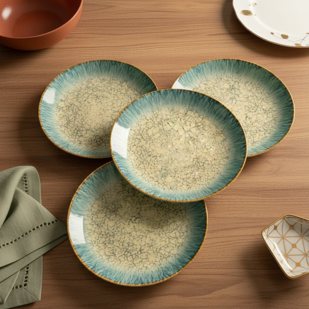 Ocean Depth Large Plate 10 inch