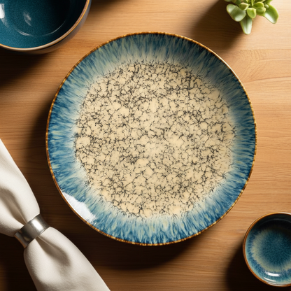 Ocean Depth Large Plate 10 inch