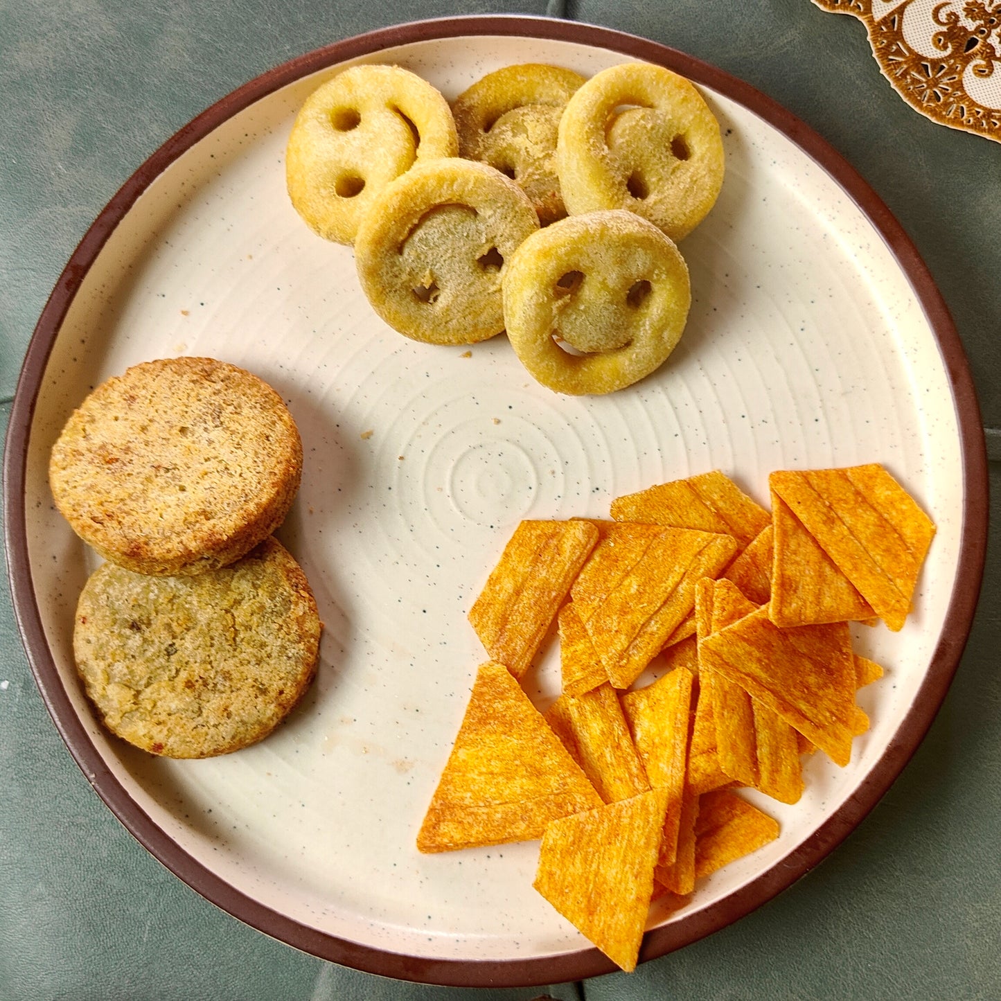 Canvas Serving Platter 10 inch