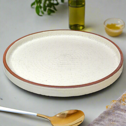 Canvas Dinner Plate cum Tray