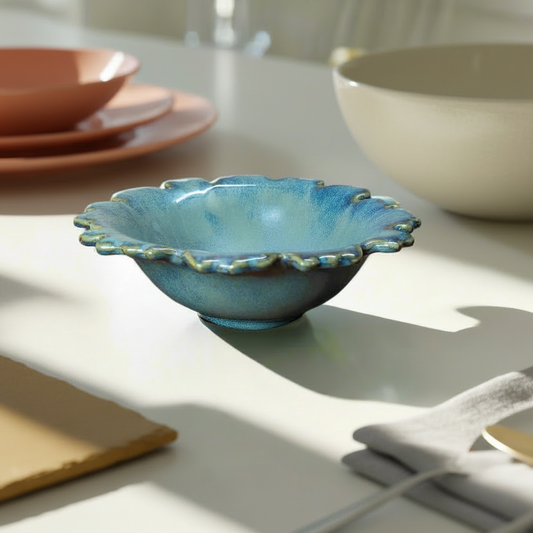 Fluted Serving Bowl