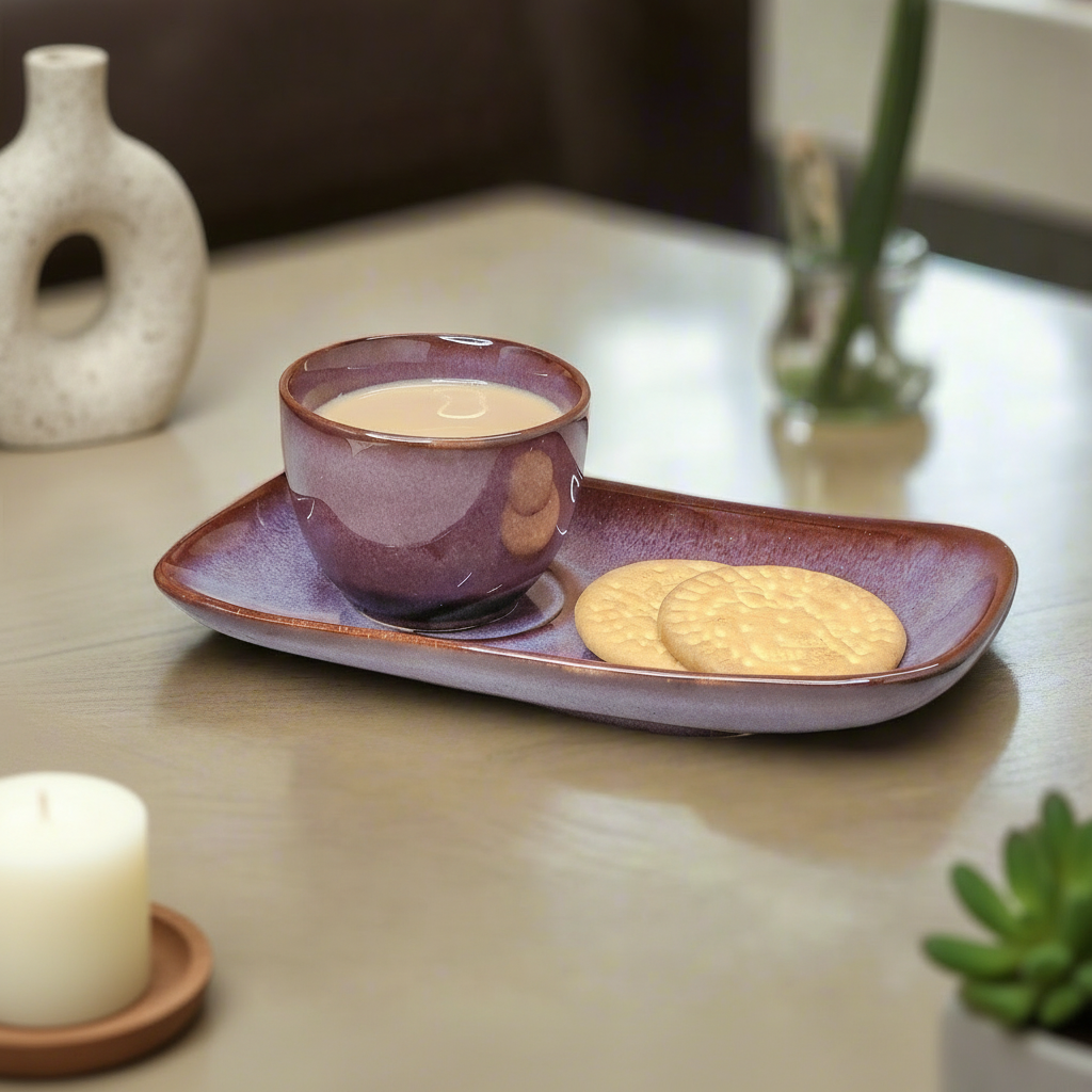 Sip & Snack Cup with tray