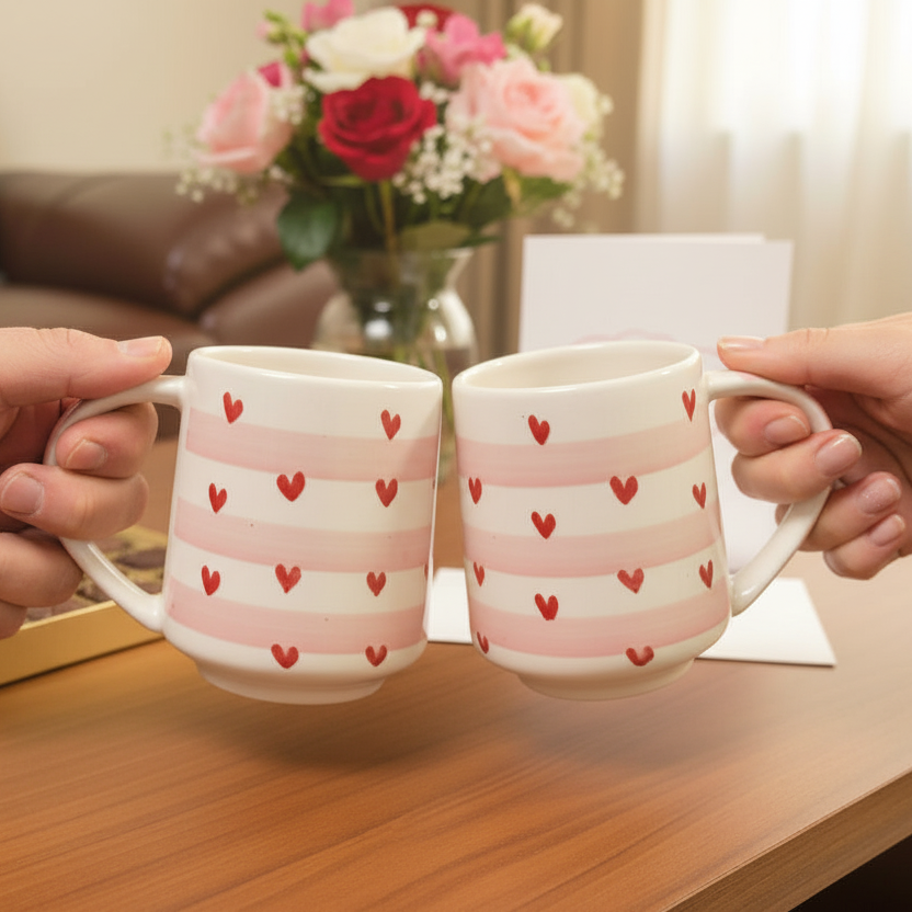Tiny Hearts Mug 350 ml