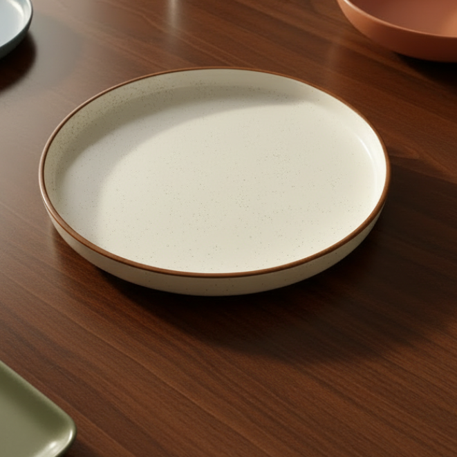 Canvas Serving Platter 10 inch