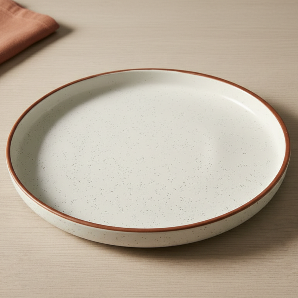 Canvas Serving Platter 10 inch