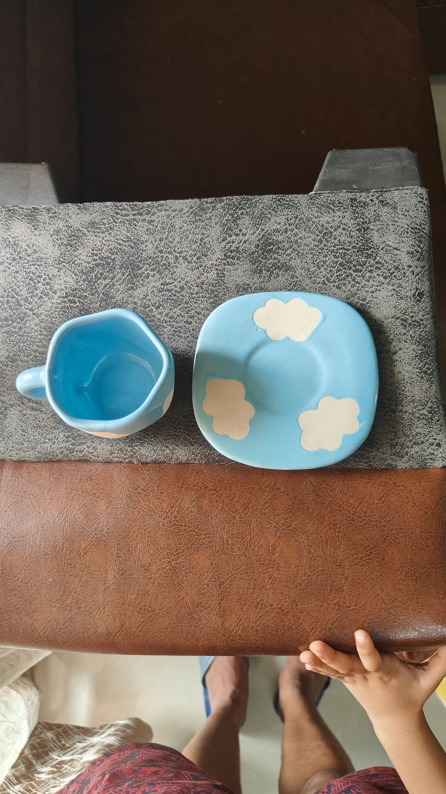 Cloudy Sky Cup with Saucer 220 ml