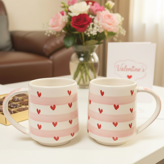 Tiny Hearts Mug Set of 2 350 ml
