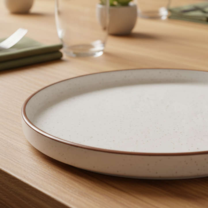 Canvas Serving Platter 10 inch